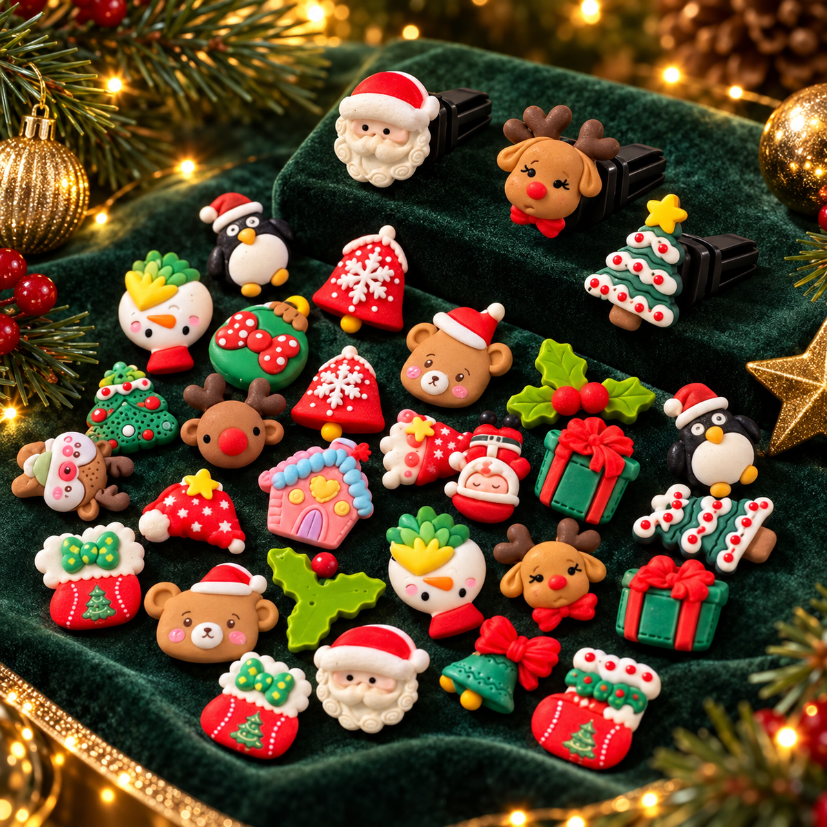 Christmas Car Diffuser - Christmas Tree Hat Air Freshener