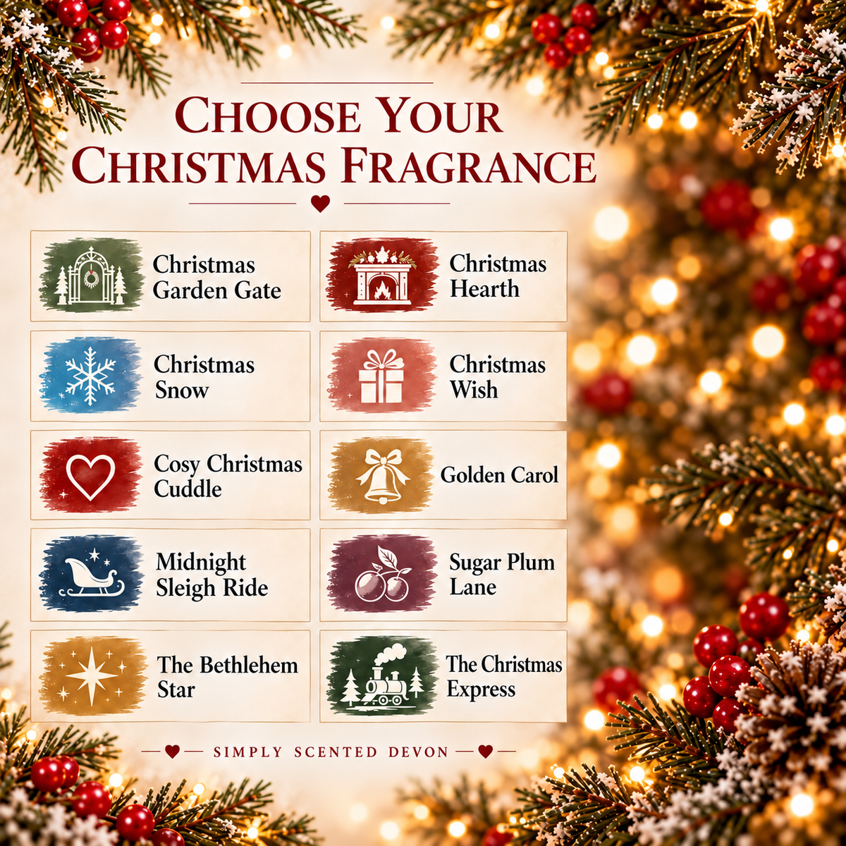 Christmas Car Diffuser - Christmas Elephant Air Freshener