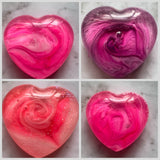 Handmade Shades of Pink Resin Car Air Freshener - Car Diffuser