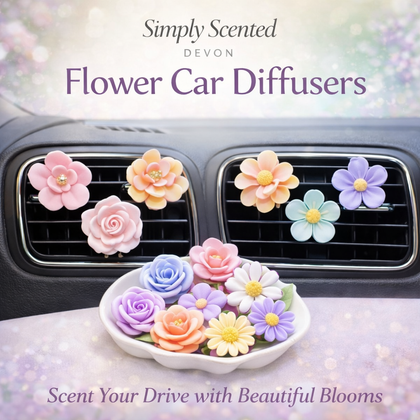 Flower Car Diffusers