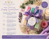 Bath & Body Wax Melt  Discovery Box - Lush inspired