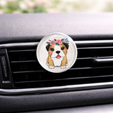 Cute Dog Car Air Freshener - Car Diffuser