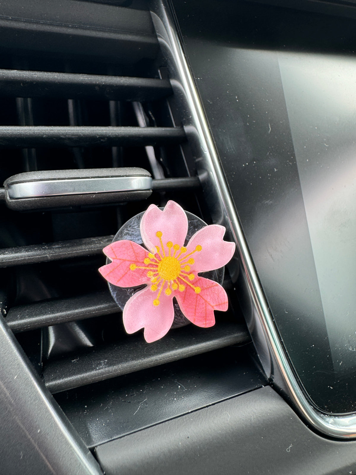 Cherry Blossom Vented Car Diffuser – Refillable Car Air Freshener