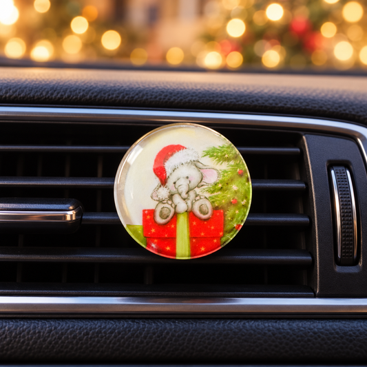 Christmas Car Diffuser - Christmas Elephant Air Freshener