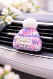 Funky Bobble Hat Car Air Freshener - Car Diffuser