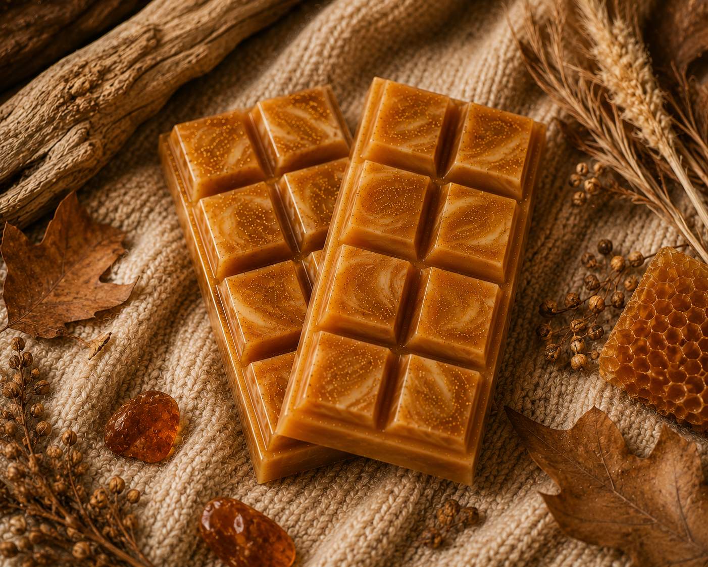 Smoldering Amber Wax Melt Snap Bar