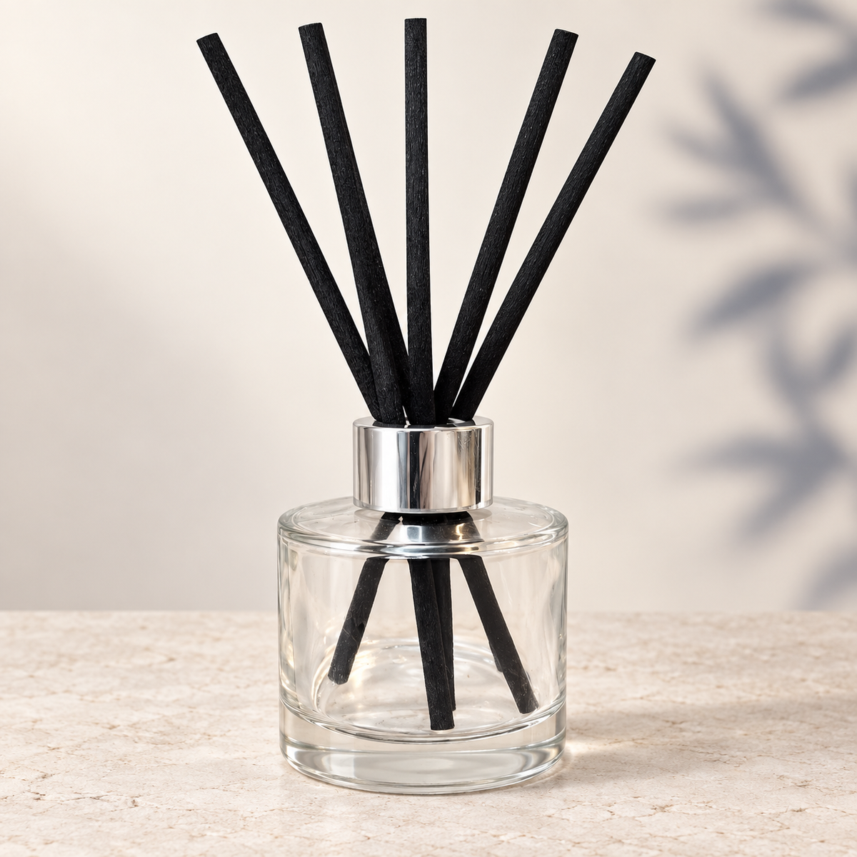 Luxury Clear Glass Reed Diffuser