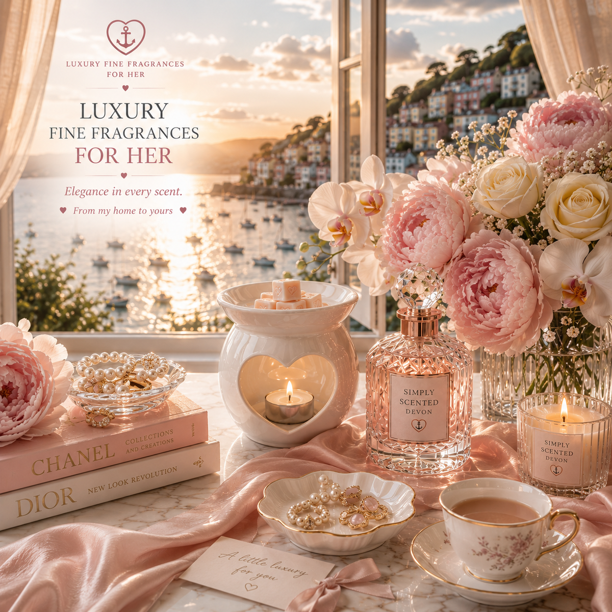 Luxury Fine Fragrances for Her Wax Melt Discovery Box