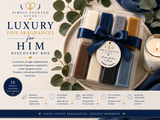 Luxury Fine Fragrances for Him Wax Melt Discovery Box