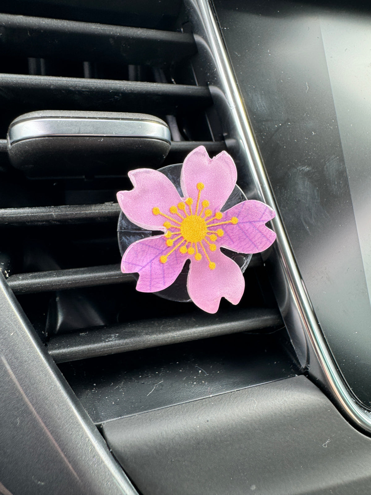 Cherry Blossom Vented Car Diffuser – Refillable Car Air Freshener