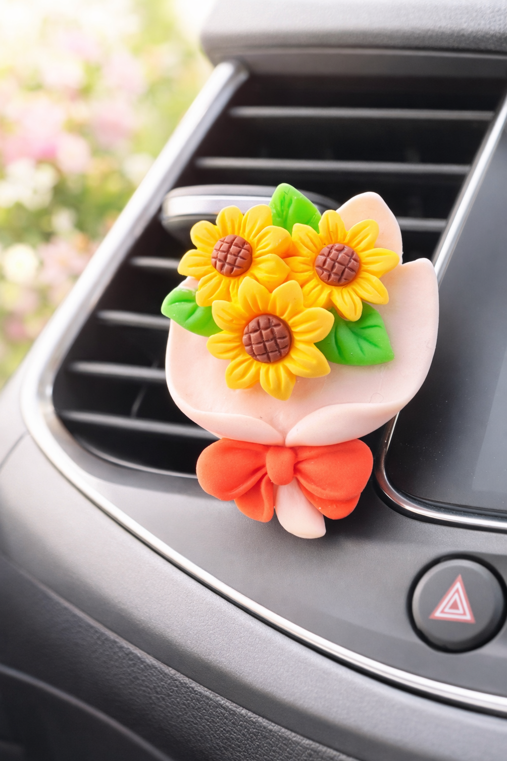 Flower Bouquet Car Air Freshener - Car Diffuser