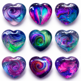 Handmade Bright & Colourful Resin Car Air Freshener - Car Diffuser