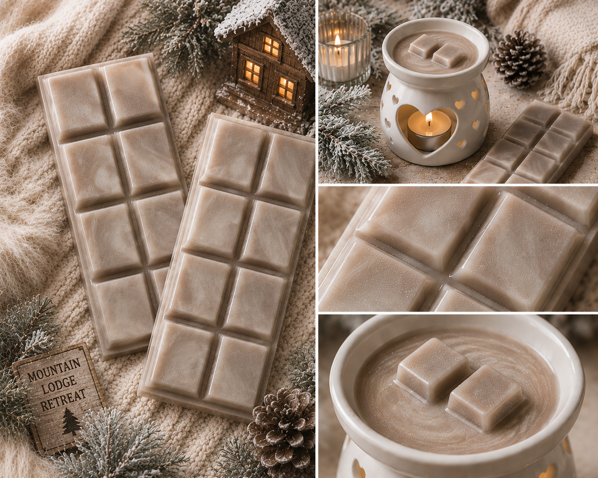 Snow Kissed Lodge Wax Melt Snap Bar