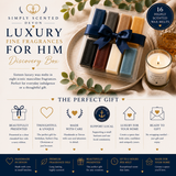 Luxury Fine Fragrances for Him Wax Melt Discovery Box