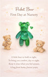 1st Day at Nursery Pocket Bear