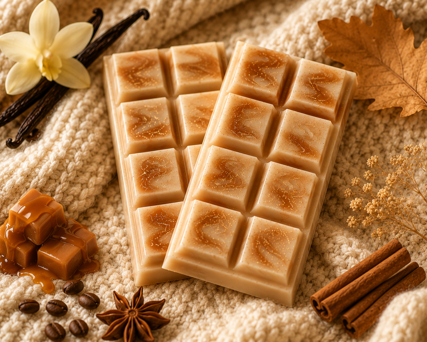 Vanilla Cognac Wax Melt Snap Bar