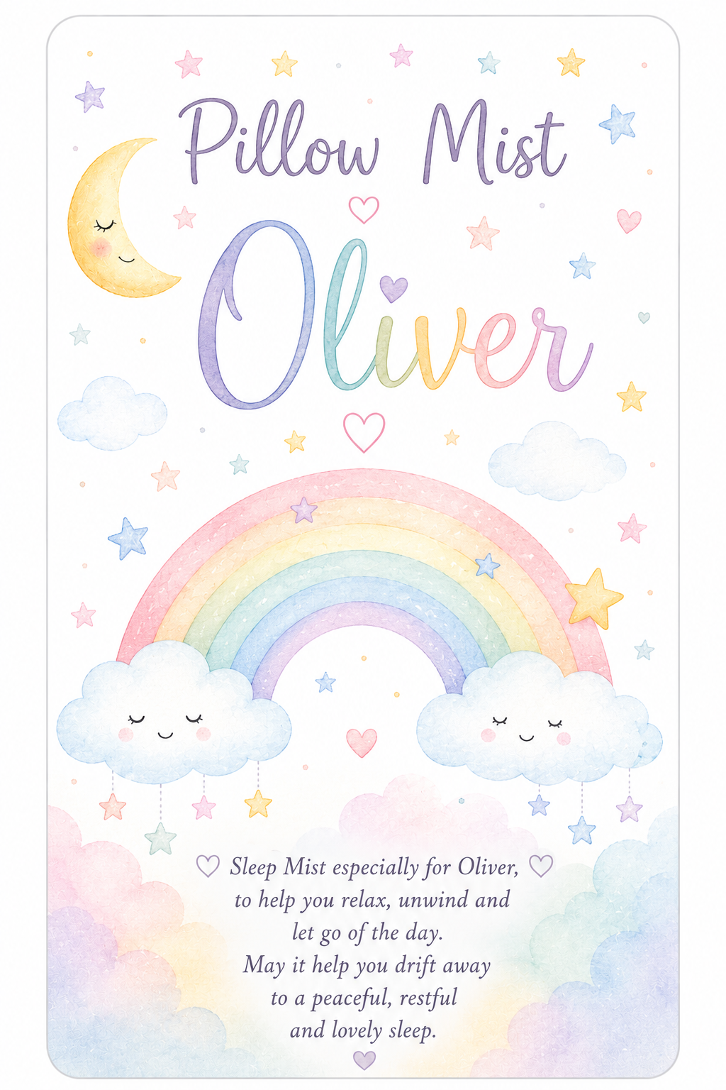 Personalised Pillow Mist for Children - 50ml