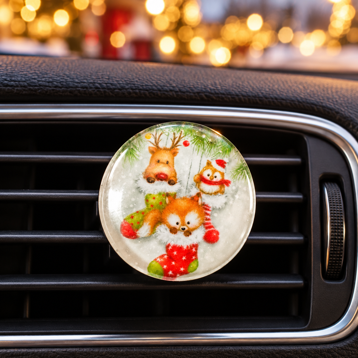 Christmas Car Diffuser - Woodland Friends Air Freshener