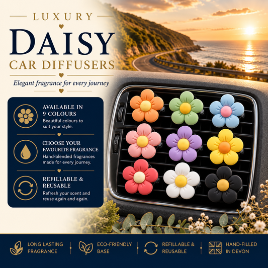 Daisy Car Air Freshener - Car Diffuser
