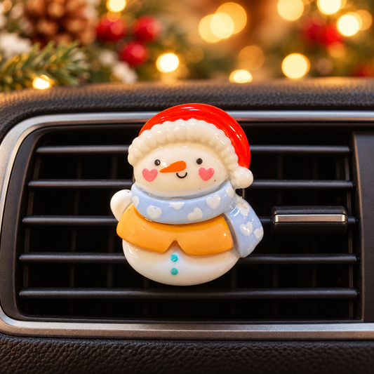 Christmas Car Diffuser -  Christmas Snowman Air Freshener