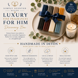 Luxury Fine Fragrances for Him Wax Melt Discovery Box