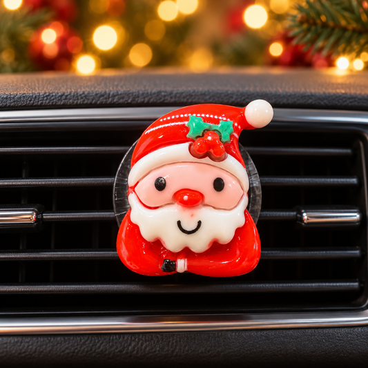 Christmas Car Diffuser - Cute Santa Air Freshener