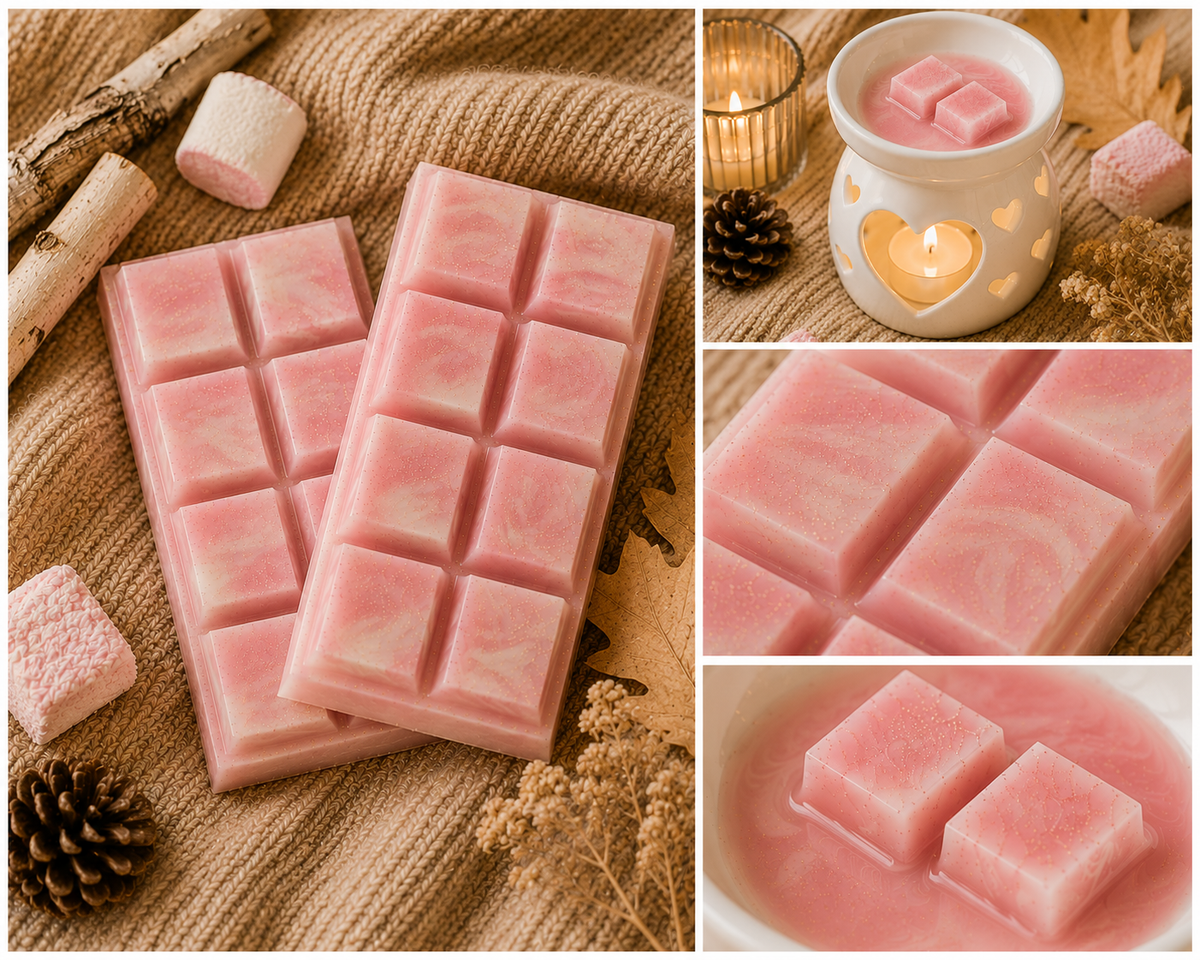 Toasted Marshmallow Wax Melt Snap Bar