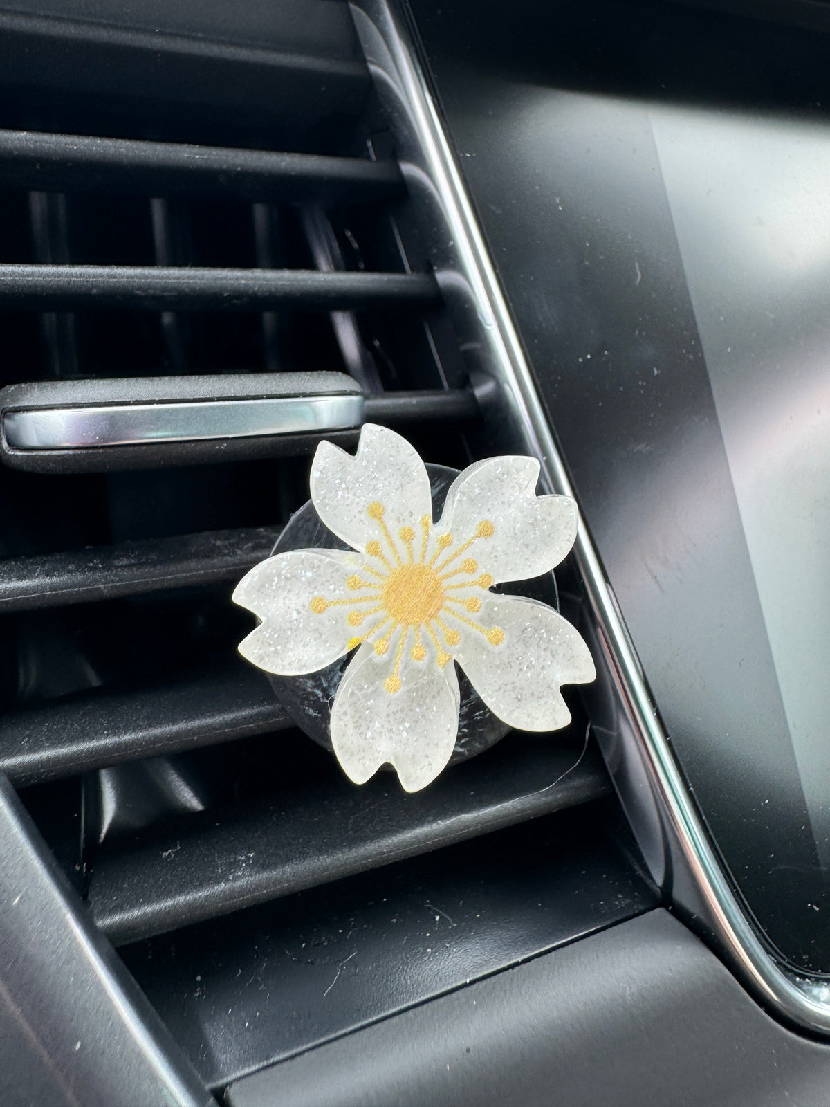Cherry Blossom Vented Car Diffuser – Refillable Car Air Freshener