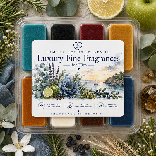 Luxury Fine Fragrances for Him Wax Melt Discovery Box