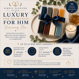 Luxury Fine Fragrances for Him Wax Melt Discovery Box
