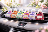 Funky Bobble Hat Car Air Freshener - Car Diffuser