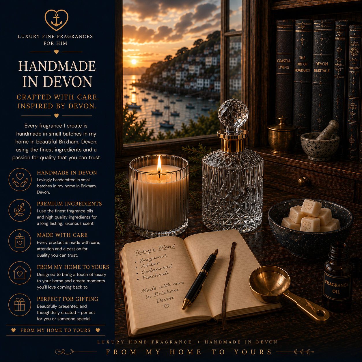 Luxury Fine Fragrances for Him Wax Melt Discovery Box