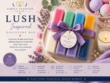 Bath & Body Wax Melt  Discovery Box - Lush inspired