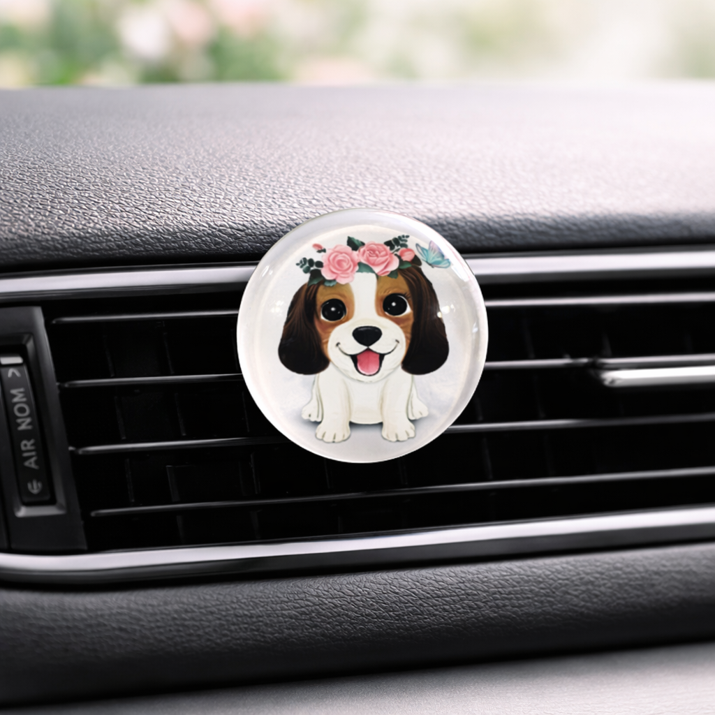 Cute Dog Car Air Freshener - Car Diffuser