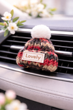 Funky Bobble Hat Car Air Freshener - Car Diffuser