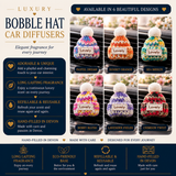 Funky Bobble Hat Car Air Freshener - Car Diffuser