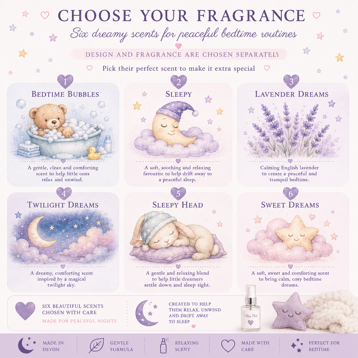 Personalised Pillow Mist for Children - 50ml