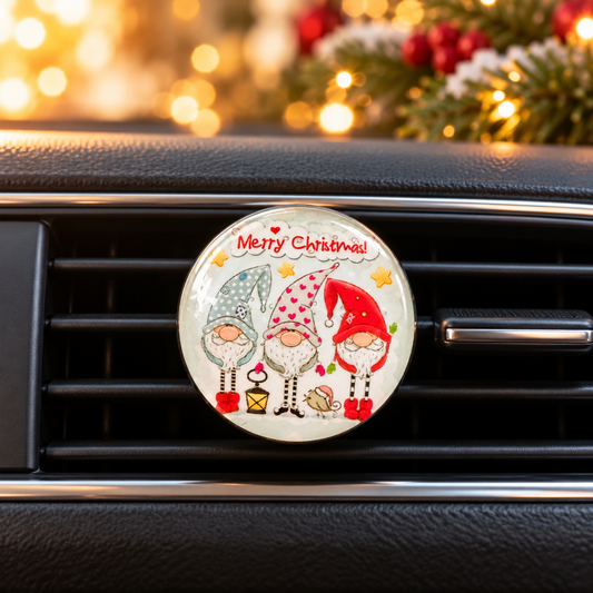 Christmas Car Diffuser - Christmas Gonks Air Freshener