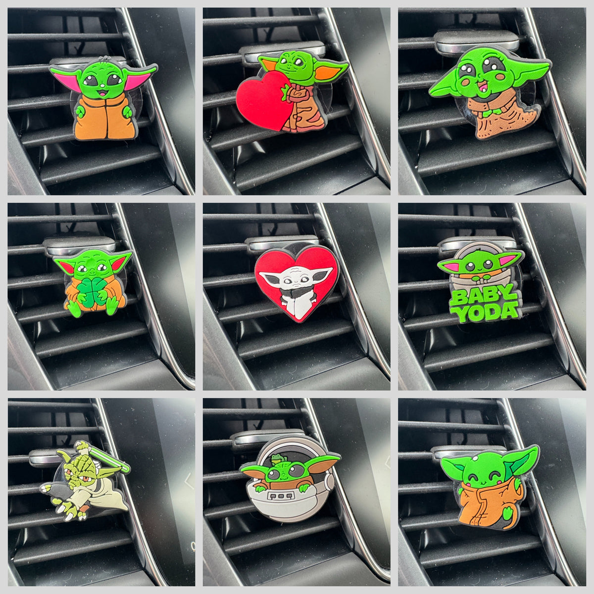 Yoda Novelty Car Air Freshener - Car Diffuser