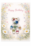 Flower Pocket Worry Bears - Pocket Bear Hug