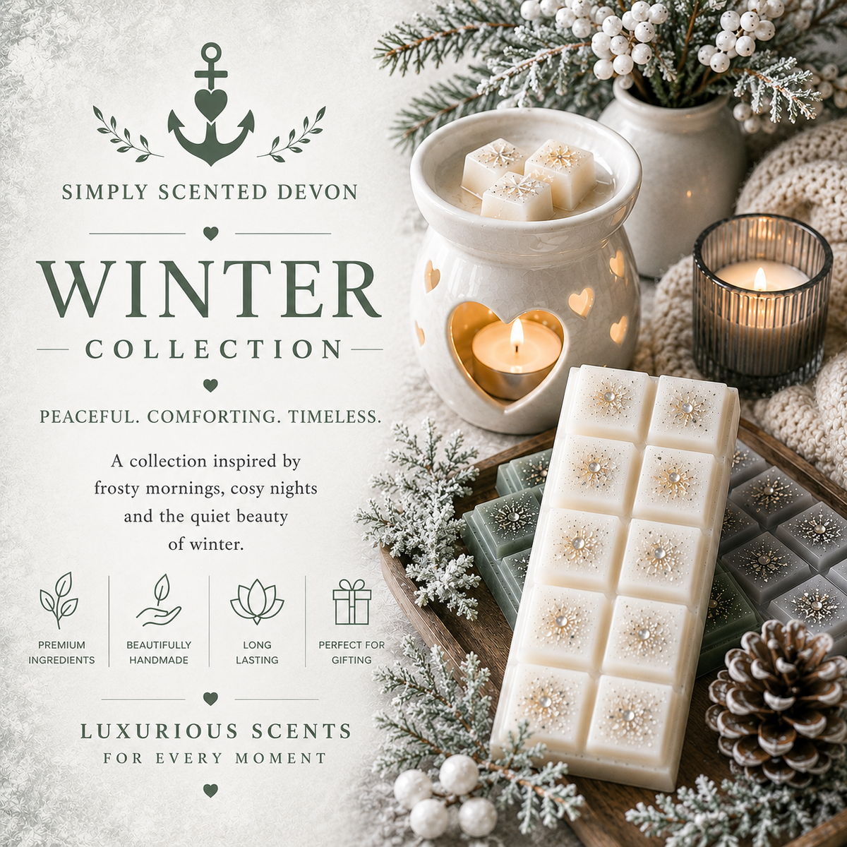 Cosy Cottage Wax Melt Snap Bar