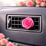 Resin Rose Car Air Freshener - Car Diffuser