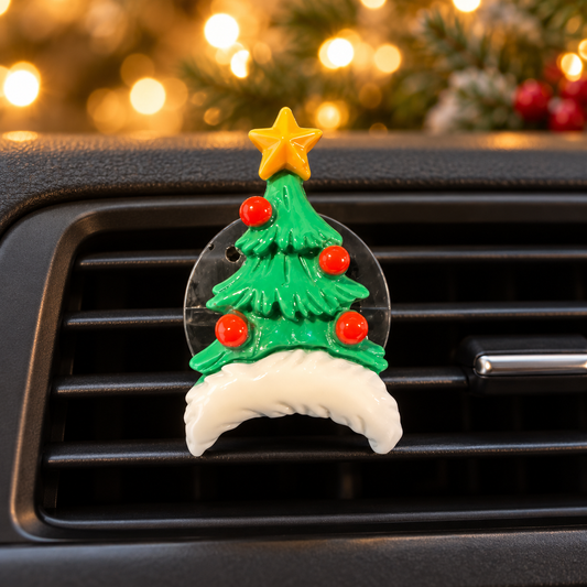 Christmas Car Diffuser -  Christmas Tree Hat Air Freshener