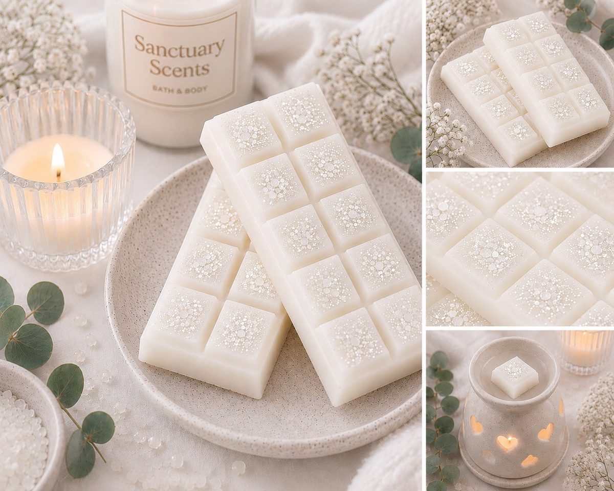 Soft Cotton Wax Melt Snap Bar