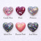 Glitter Hearts