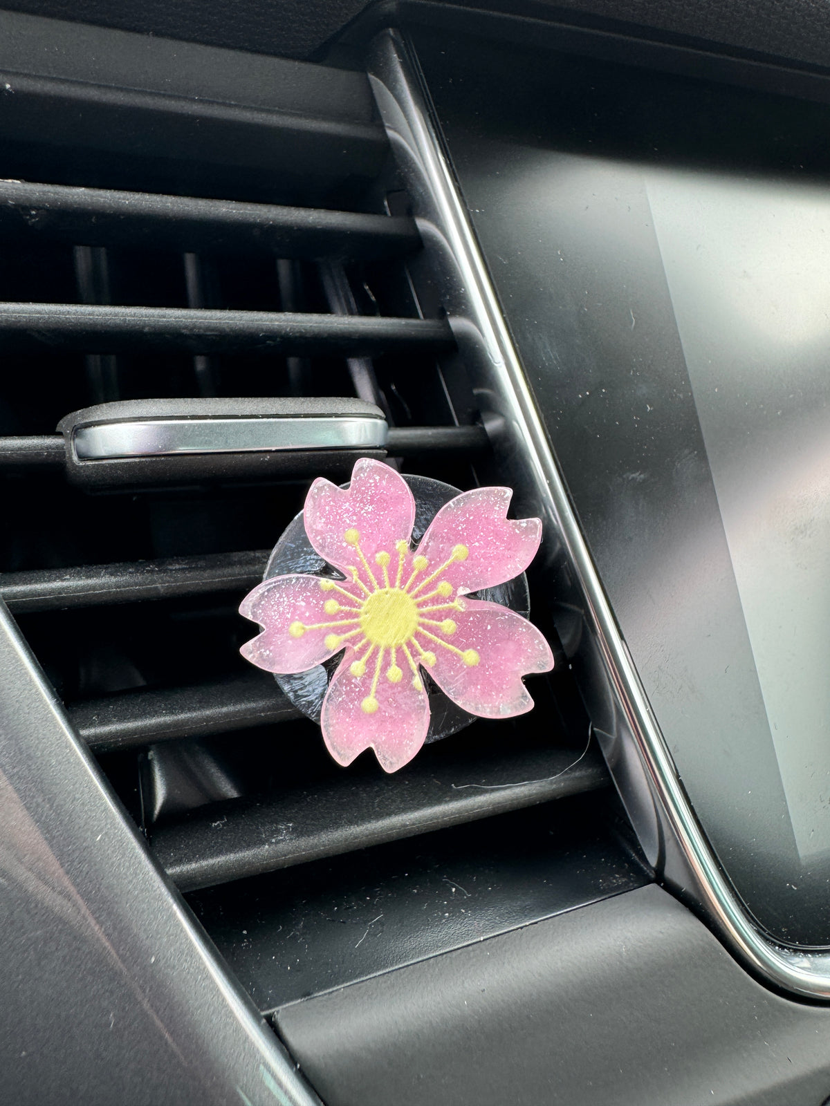 Cherry Blossom Vented Car Diffuser – Refillable Car Air Freshener