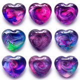 Handmade Bright & Colourful Resin Car Air Freshener - Car Diffuser
