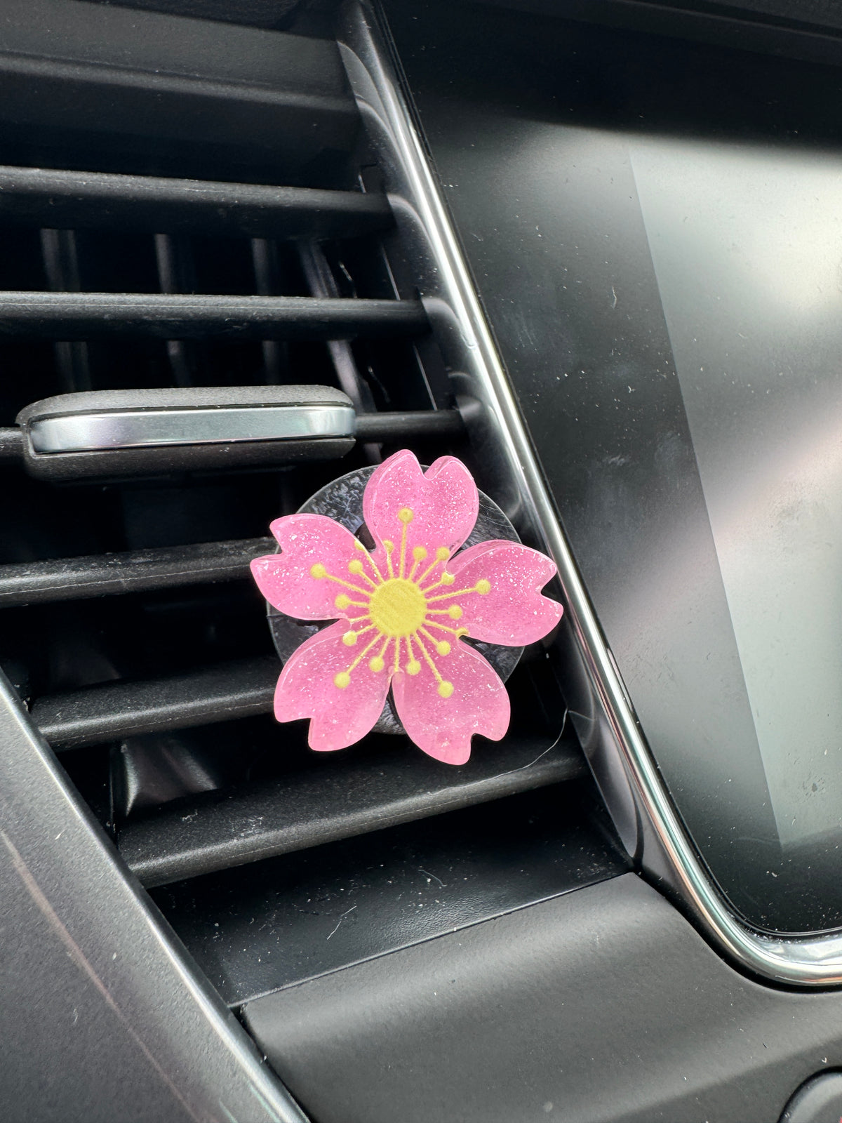 Cherry Blossom Vented Car Diffuser – Refillable Car Air Freshener