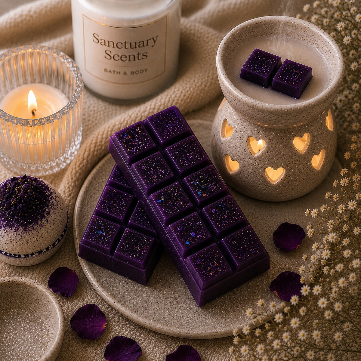 Aurora Glow Wax Melt Snap Bar