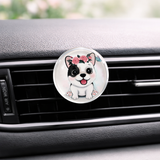 Cute Dog Car Air Freshener - Car Diffuser